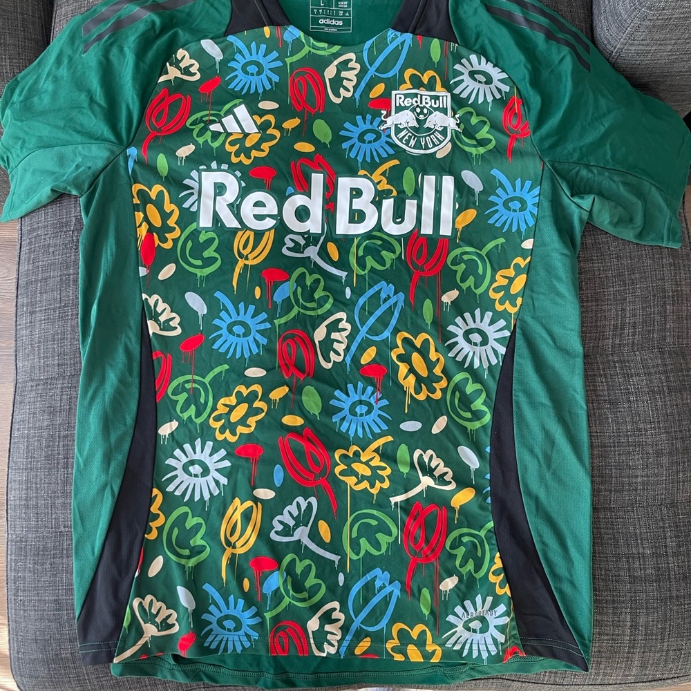 Adidas x NY Red Bull Special Edition Soccer Jersey